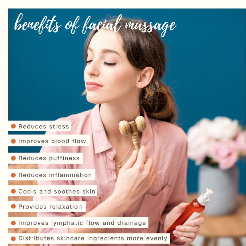 [Australia] - Wood Facial Therapy Kit, 7 Pcs Maderoterapia Facial Kit, Face Wood Therapy Set, Wooden Face Sculpting Set- Aging Wrinkles, Puffiness Facial Skin Massager 