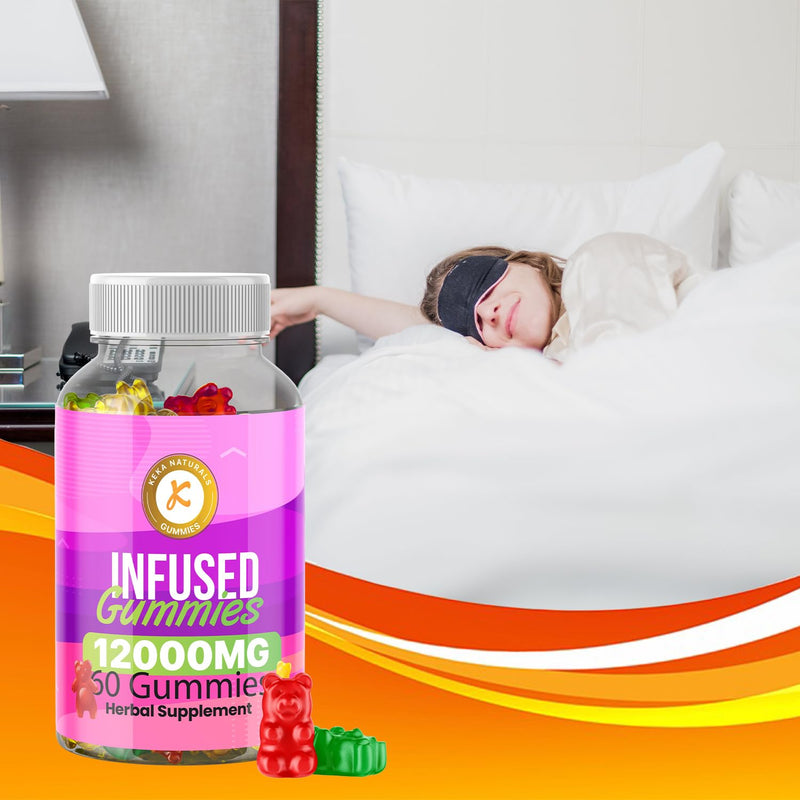 Premium Gummies | 12000mg | 60 Gummies | Max Strength | Made in UK