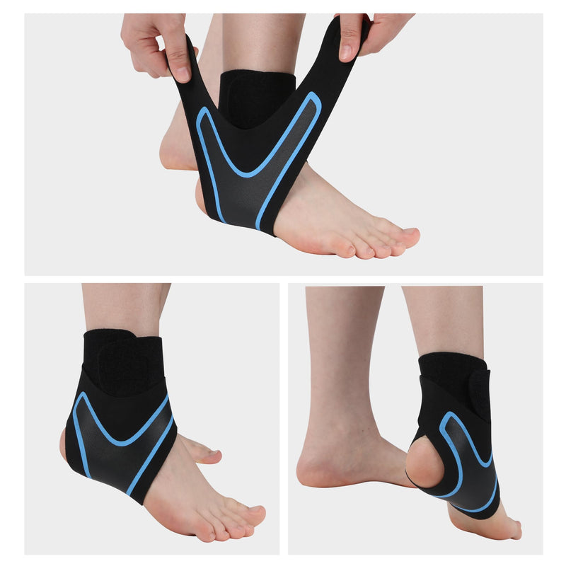 [Australia] - KKTONGXI Neuleben Foot Wrap Restore Plantar Fasciitis Restore - Plantar Fasciitis Foot Wrap Flexible Ankle Support Compression Wrap Cover for Men and Women. (Black, L) Black 