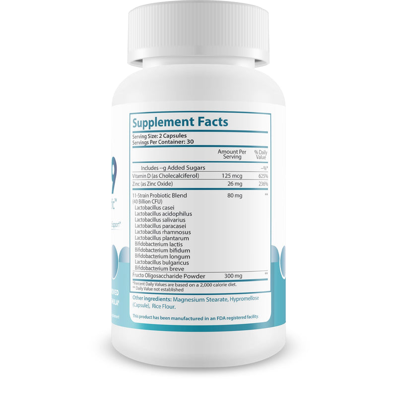 [Australia] - Pro PurDent9 Dental Probiotic - Our Best Dental Probiotics for Teeth and Gums - Mouth Probiotic - Boost Oral Health - Sinus Ear Nose Throat Probiotics - Teeth Supplement - Gum Health Supplements 