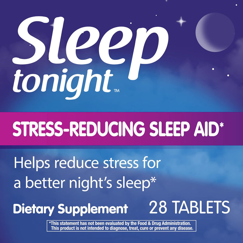 [Australia] - Nature's Way Sleep Tonight, Stress-Reducing Formula to Promote Restful Sleep*, With Ashwagandha and L-Theanine, Vegan, 28 Tablets (Packaging May Vary) 