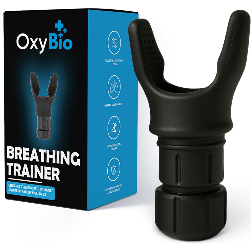 [Australia] - Oxy Respiratory Trainer | Breathe Easier with Stronger Lungs | Made with High Grade Silicone 