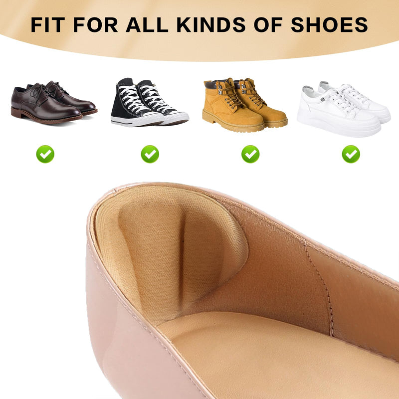 [Australia] - 6 pairs of heel pads for shoes that are too big & 20 anti-slip heel pads, wear-resistant, self-adhesive heel cushions, heel pads for shoes, shoe inserts for shoes that are too big, shoe reducers, heel protectors 