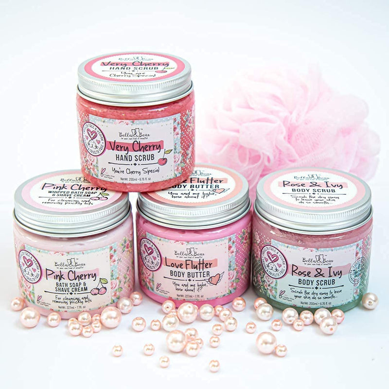 [Australia] - Bella & Bear Love Flutter Body Butter - Hydrating Cream for Soft, Smooth Skin | Perfect for Stretch Marks & Scars | 6.7oz of Nourishing Love 