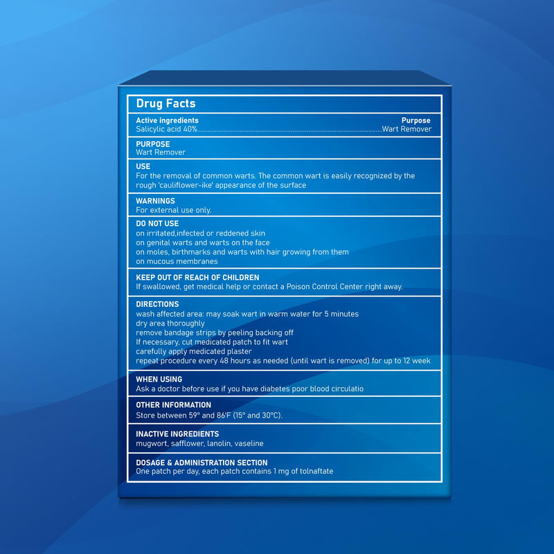 [Australia] - WABRINY Wart Remover Pads, Maximum Strength One Step Bandages for Hands Neck Feet Fingers, 30 Treatments-RK 30 Count (Pack of 1) 