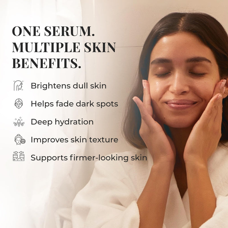 Kleem Vitamin C Serum for Face - Anti-Aging & Brightening - 1.7 oz | Illuminates dull skin & diminishes dark spots for a healthy, glowing complexion. Cruelty Free, EWG Verified & Made in the USA 1.7 Fl Oz (Pack of 1)