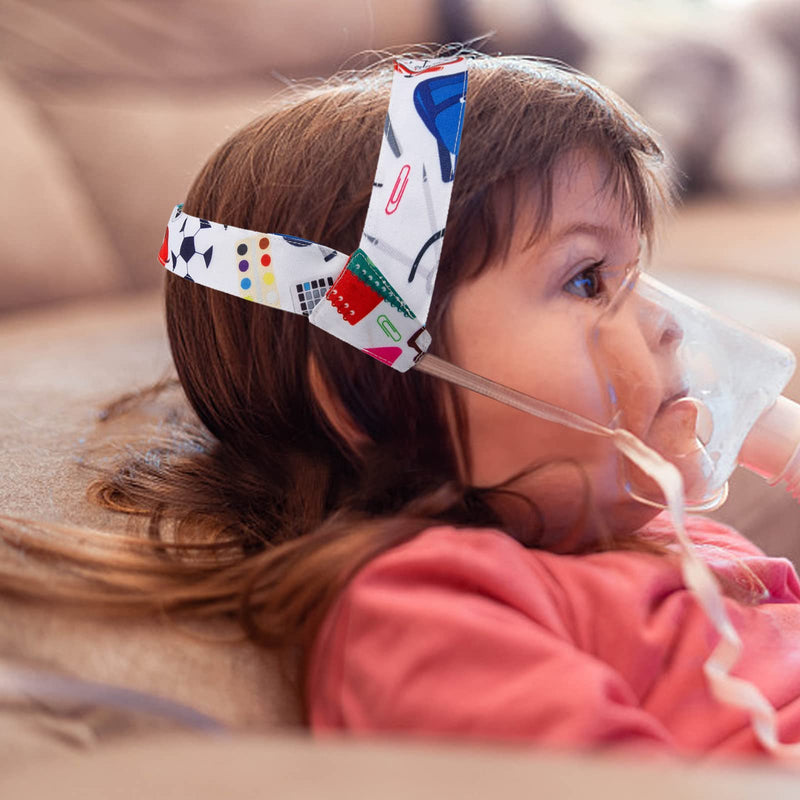 [Australia] - No-Slip Nebulizer Mask Head Strap for Kids,Nebulizer Mask Strap Holder for Cool Mist,Adjustable Mask Holder for Children 