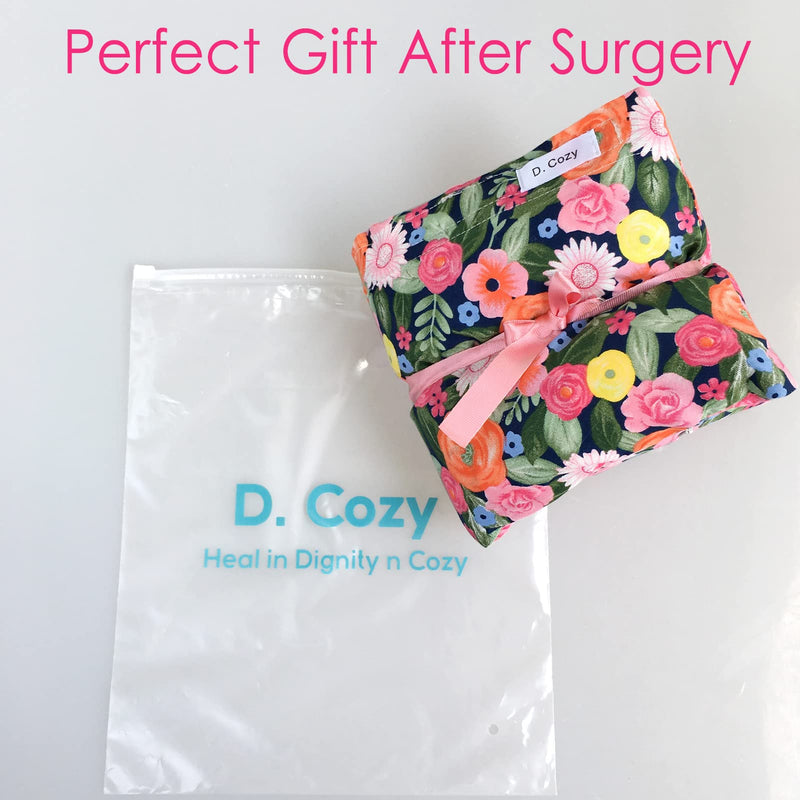 [Australia] - Hysterectomy Pillow Hysterectomy Recovery Must Haves Tummy Tuck Pillow After Surgery C Section Belly Pillow Post Abdominal Surgery Gifts Floral, Vibrant Flower 