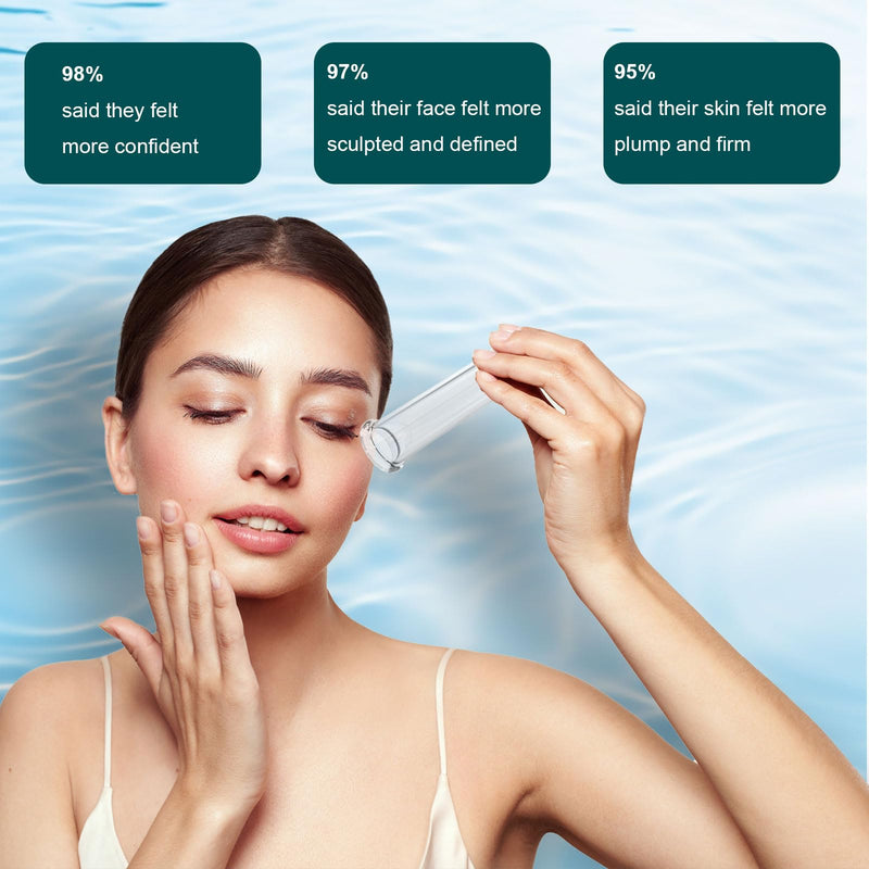 [Australia] - Electric Facial Cupping Set for Face with Dual-cup Usage - 3-In-1 Face Cupping, Gua Sha & Massage Tools for Skin Care - Multifunctional Facial Neck Eye Cuppings Massager for Wrinkle 3 Modes 9 Gears 