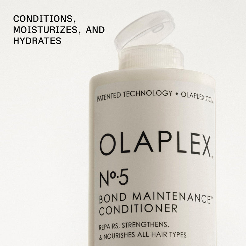 Olaplex N°.5 Bond Maintenance™ Hair Strengthening Conditioner: Repairs Damage & Defend Against Future Breakage | Reduce Frizz | For Coily, Curly, Straight, and Wavy 250 mL / 8.5 Fl Oz