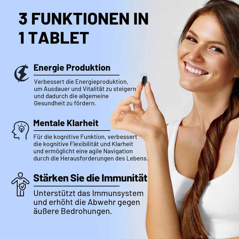 [Australia] - 12,000 MG Shilajit Tablets, 100% Shilajit Original Tablets, Himalayan Resin Alternative, 60 Count - Shilajit Himalaya Organic Tablets, Rich in Fulvic Acid and Over 85 Trace Elements.(No color added) 