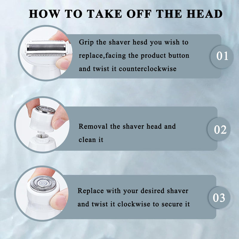 [Australia] - Pluxy Epil Pro 3.0 Women Face Epilator, Pluxy Hair Removal for Face,5-in-1 Painless Body Shaver and Facial Epilator, Rechargeable Bikini Trimmer Female Shaver for Facial, Legs, Underarm, Nose 
