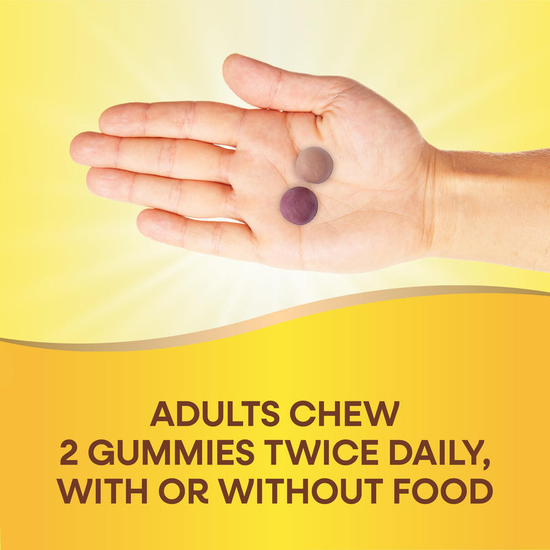 [Australia] - Nature's Way Alive! Daily Calcium & Vitamin D3 Gummies, Bone Support*, Immune Support*, Strawberry and Raspberry- Lemonade Flavored, 60 Gummies (Packaging May Vary) 