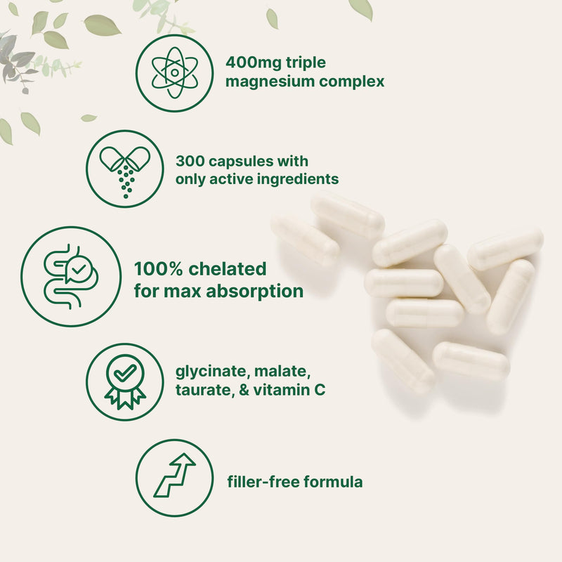Micro Ingredients Vitamin D3 10,000iu + K2 200mcg Softgels & Pure Triple Magnesium Complex 400mg Capsules | 2 Pack Bundle | Essential D & K Sunshine Vitamins | Glycinate, Malate, & Taurate Forms