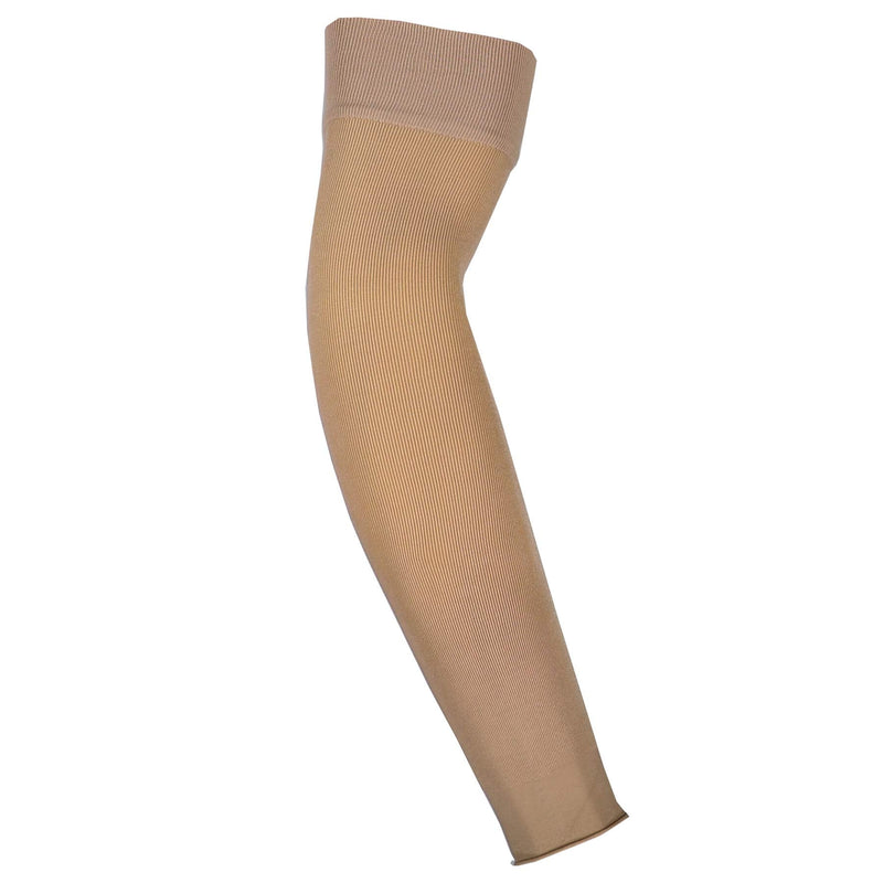 [Australia] - Truform Lymphedema Compression Arm Sleeve, 15-20 mmHg Post Mastectomy Support, Beige, Small Small (Pack of 1) 