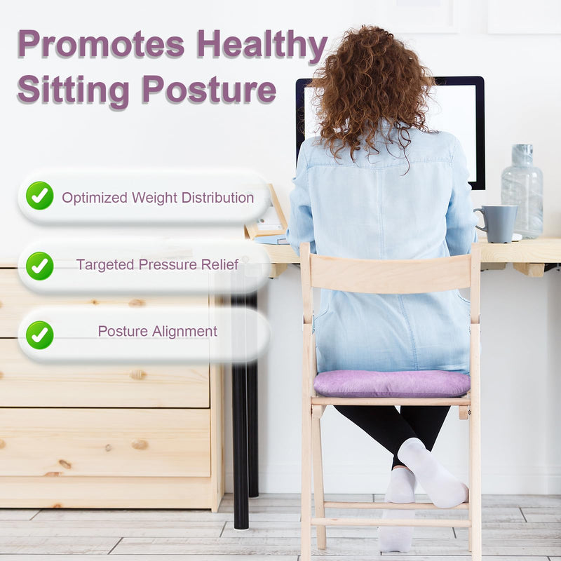 [Australia] - Donut Pillow for Tailbone Pain Relief - Tailbone Pain Relief Cushion for Office Chair, Wheelchair & Travel - Post-Surgery, Pregnancy & Bed Sore Prevention, Breathable Anti-Decubitus Seat Pad（Pink） Pink 