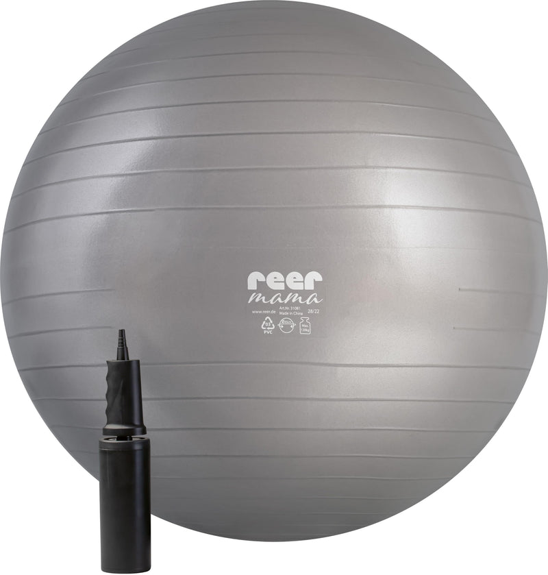 [Australia] - reer mama exercise ball for pregnant women - with exercise instructions and pump, anti-burst material 