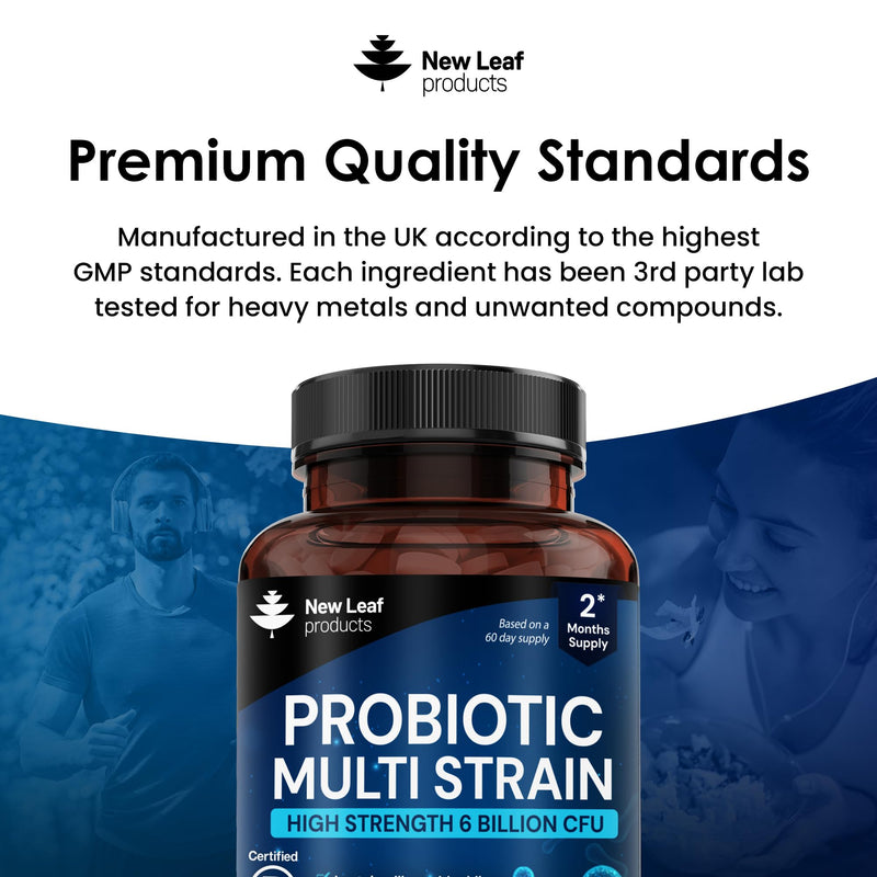 Bio Cultures for Daily Gut Health - Multi Strain Supplements - Acidophilus Tablets High Strength - Digestive & Gut Health Supplements Lactobacillus - Vegan, GMO-Free, Gluten-Free, UK Made 120 count (Pack of 1)