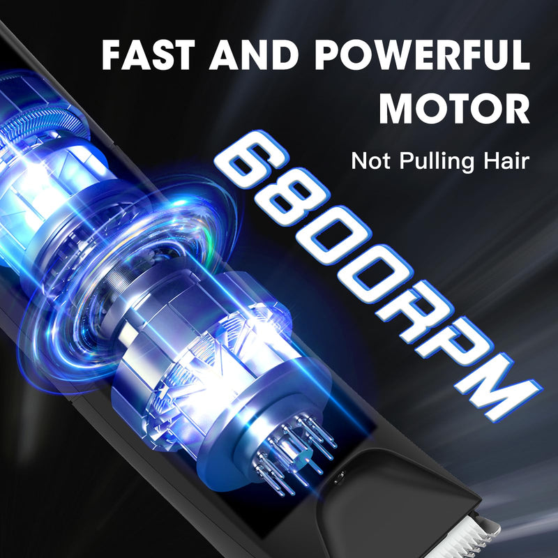 [Australia] - RESUXI Manscape Ball Trimmer for Men,Body& Pubic Hair Trimmer and Groin Hair Shaver, Bikini Trimmer Women,Smooth Shaving, Lightweight with Travel Lock, IPX7 Waterproof Wet/Dry Shaving, LED Display Black-3 