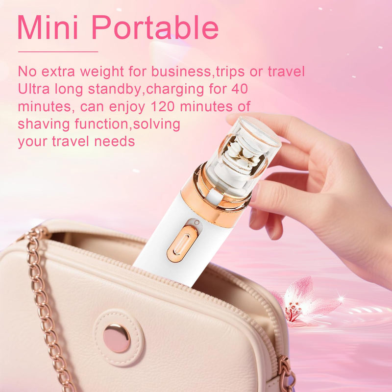 [Australia] - Epil Pro 3.0 Women Face Epilator 2025 New - 2-in-1 Rechargeable Facial Hair Removal for Women, IPX5 Waterproof Epilator with 3 Eyebrow Trimmers,Beauty Removal for Woman(1PC-Pink) pink 