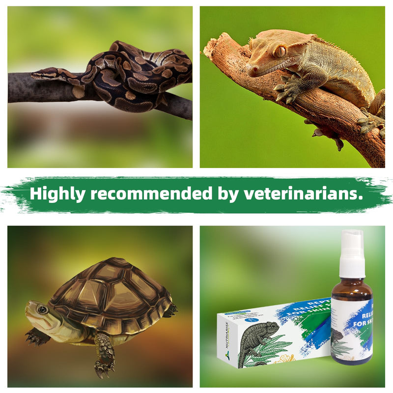 Reptile Wound Care Spray, Lizard & Snake Skin Repair, Relief Support for Reptile Skin Issues, Sores, Shedding, Scale Rot 1 fl oz - PawsPlanet Australia