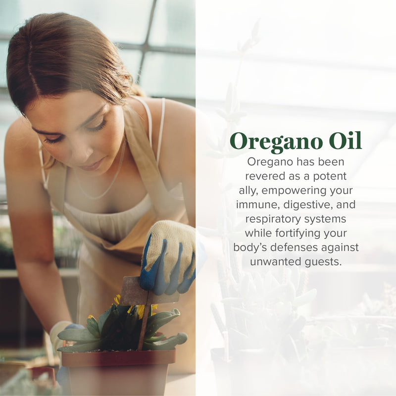 [Australia] - Global Healing Center - Oregano Oil Capsules with Organic Ingredients & Cayenne Pepper Extract, Oregano Capsules for Immune System Support, Respiratory Health, Digestion, Gas & Gut Wellness (60 Count) 