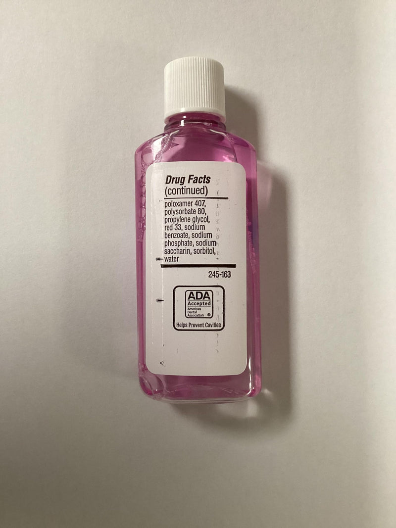 Kids Travel Size Mouthwash Bubble Gum - 1 oz. (Pack of 3)