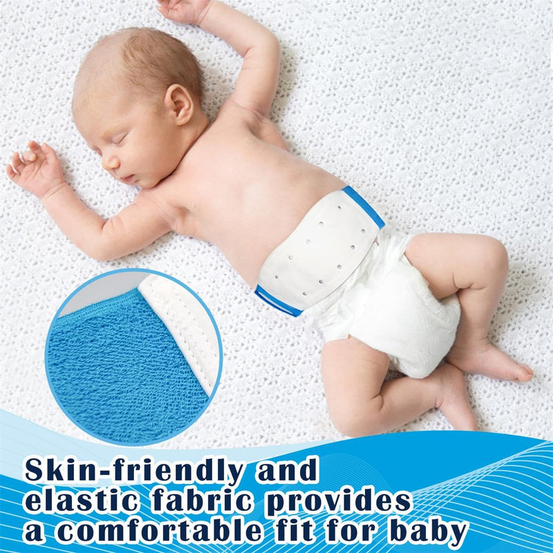 S Baby Umbilical Hernia Belt for Hernia Support and Recovery, Infant Belly Button Band Navel Truss Wrap - Soft, Skin-friendly
