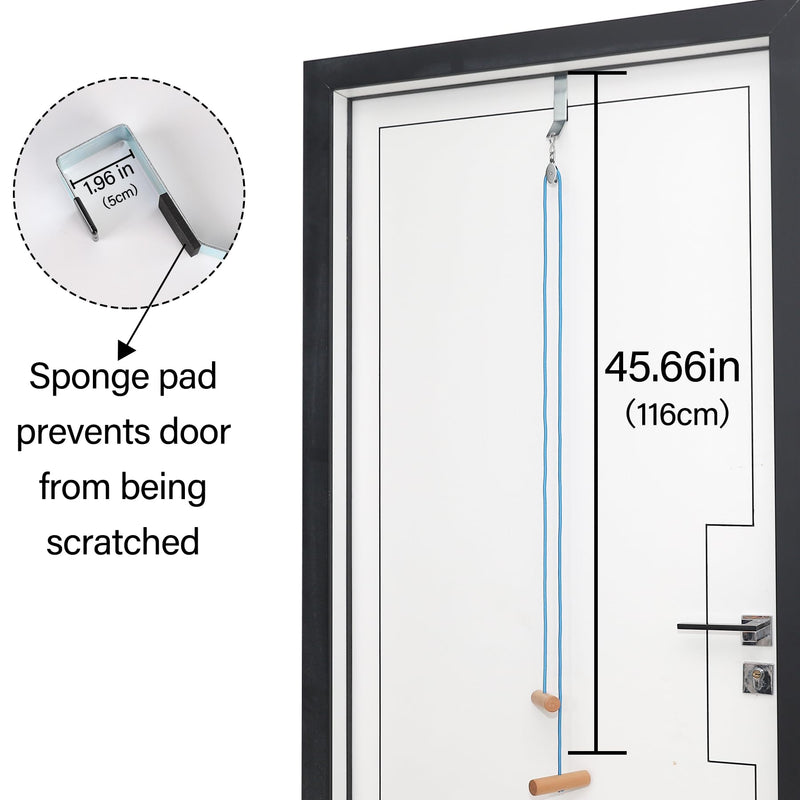 Shoulder Pulley Over The Door Physical Therapy System, Exercise Pulley for Physical Therapy, Alleviate Shoulder Pain and Facilitate Recovery from Surgery