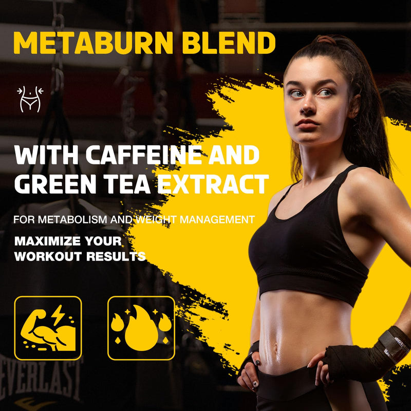 Pre Workout Powder – 60 Servings, 450g – Energy, Focus & Endurance – with Citrulline, BCAAs, Caffeine & Ashwagandha – Fruit Punch Flavour – Performance Supplement for Workout Enthusiasts