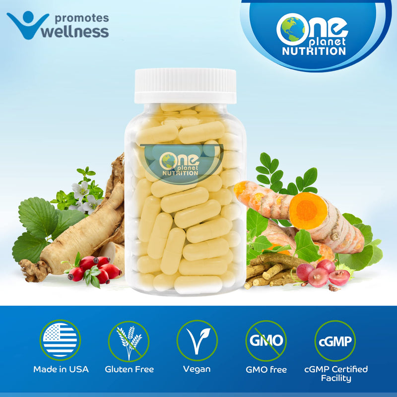 [Australia] - Nano Curcumin 500mg — Turmeric Curcumin Gluten Free Water Soluble Supplements for Better Absorption, Turmeric Capsules, Non-GMO - 120 Veggie Capsules 