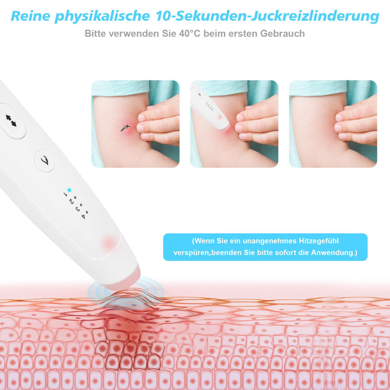 [Australia] - Mosquito Bite Heat Pen Insect Bite Healer Quick Relief from Itching and Swelling, SOARFLY Electric Insect Bite Healer, Heat Pen Against Mosquito Bites 