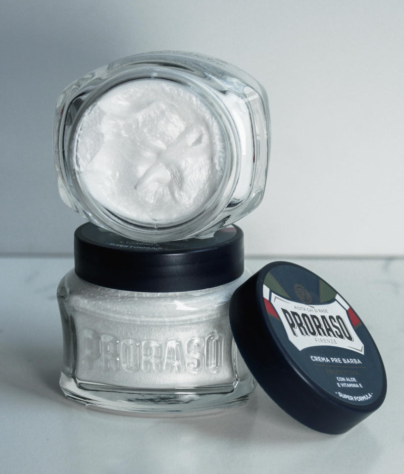 [Australia] - Proraso Pre-Shave Conditioning Cream for Men, Protective Formula for Dry Skin with Vitamin E and Aloe Vera, 3.6 oz 