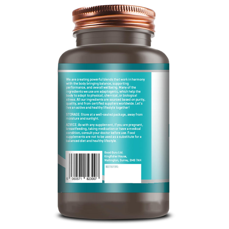 Bio-Cultures Probiotic 60 Billion CFU, 20 Cultures Strains Complex, Lactobacillus & Bifidobacterium – Vegan Daily Food Supplement – Gluten Free – 60 Capsules