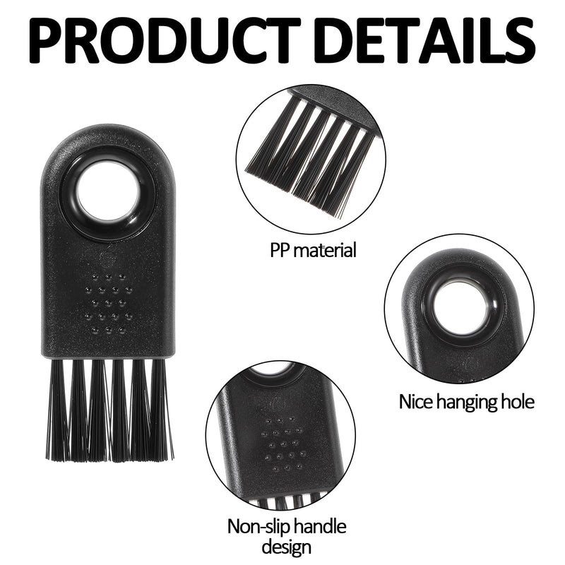 [Australia] - AOZUO Pack of 12 razor cleaning brushes, nylon shaving brush, razor cleaning brush for cleaning the beard on electric shaving heads, hair clippers 