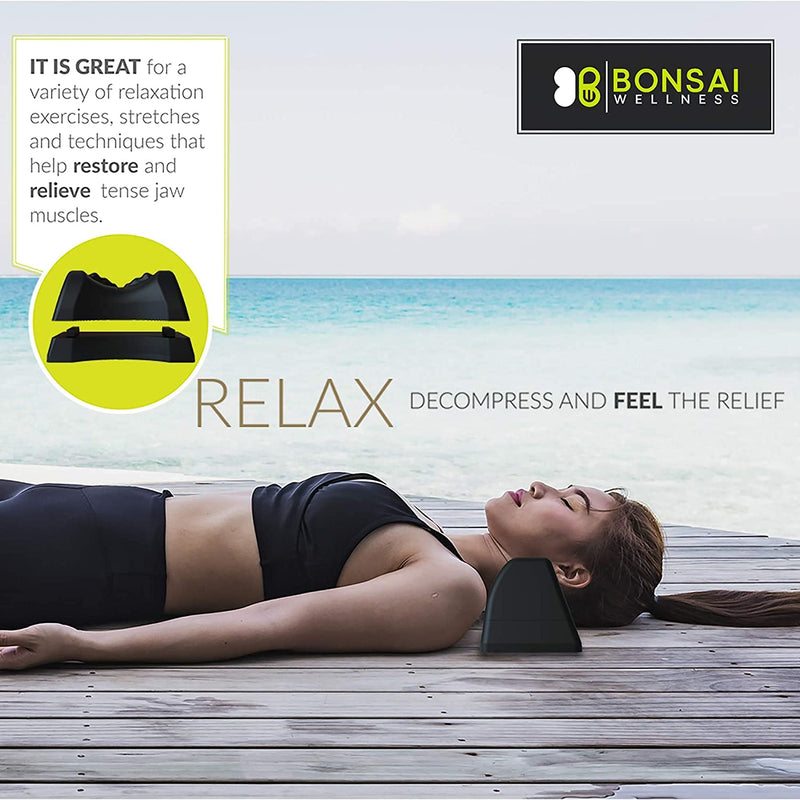 [Australia] - Occipital Release Tool 2.0 - Cervical Traction for Neck and Shoulder Pain Chiropractic Alignment Pivot Device for Trigger Point Therapy Headaches Migraine and Stress (Seafoam) Seafoam 