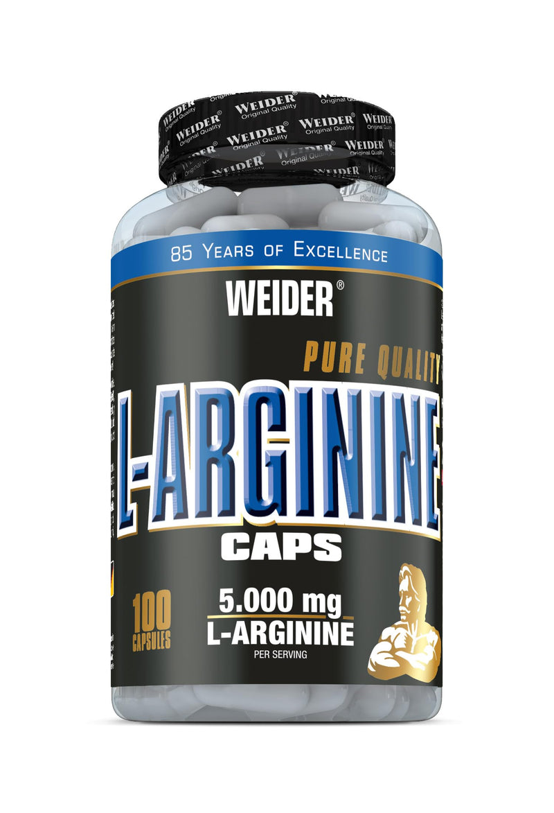 Weider L- Arginine Caps, 100 Capsules