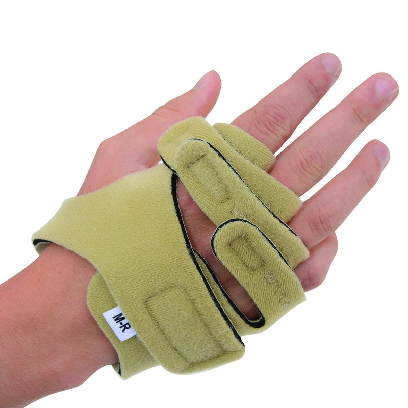 Rolyan Hand-Based In-Line Splint for Right Hand, Size Medium
