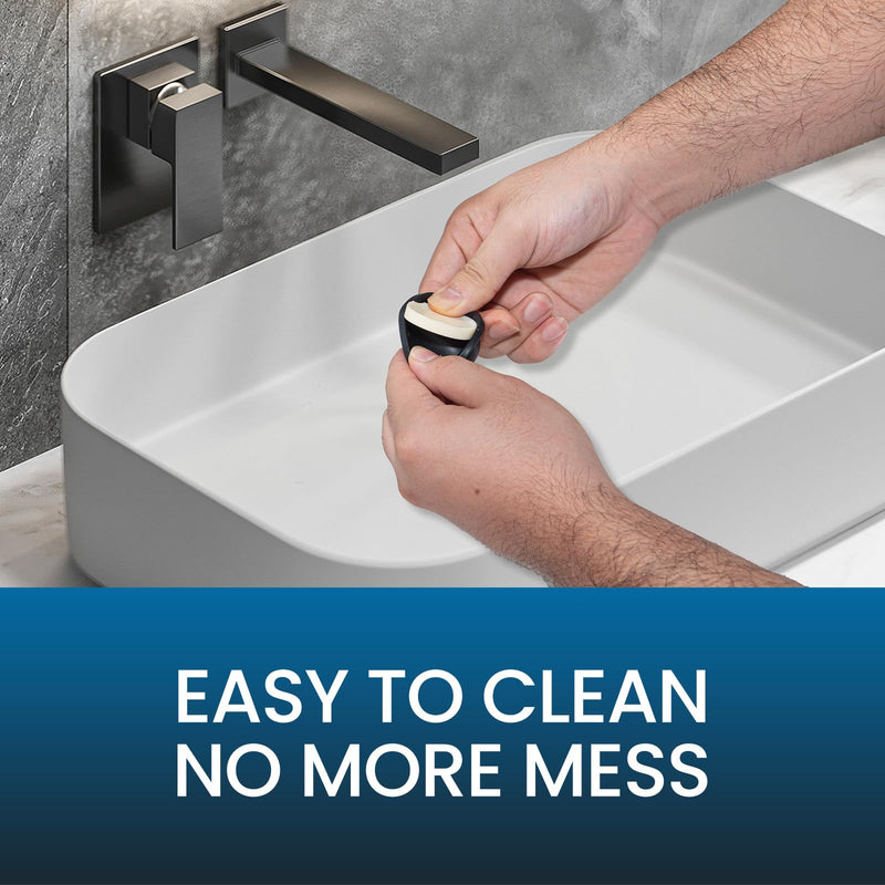 Nose Wax Kit Men, Ear Hair Removal For Men, Ear Hair Waxing Kit with 100 g Wax, 40 Nose Sticks, 20 Times Use, Usb Rapid Heating, Constant Temperature, Painless, Black