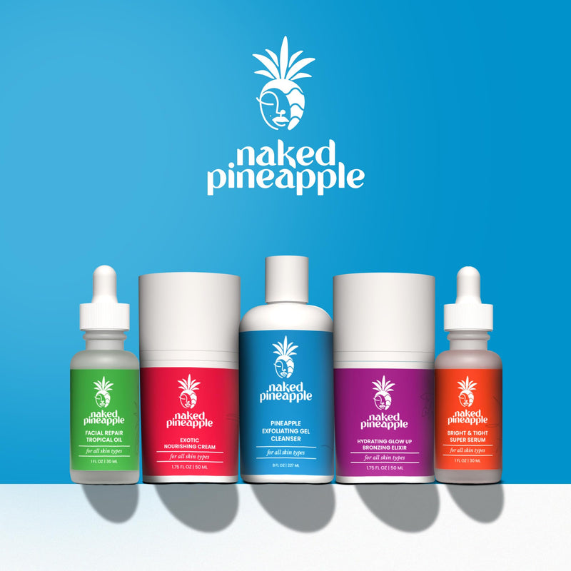 Bright and Tight Super Serum - 1 oz Bottle | Contains Pineapple Enzymes and Vitamin C, Helps Support Moisture Barrier, Promotes Hydrated and Smoother Looking Skin
