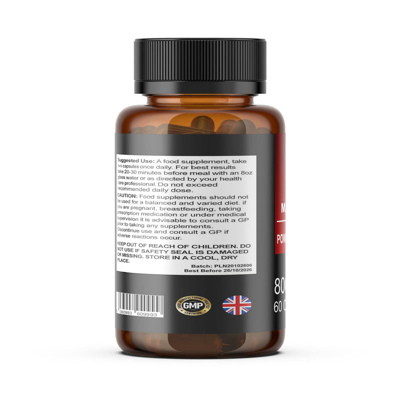 MANUP Male Enhancement Support - Advanced Performance and Recovery Agent - 60 Capsules/Slim Warriors