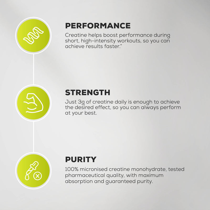 BioTechUSA 100% Creatine Monohydrate | Pharmaceutical-Grade Creatine | Micronized | Vegan | Glutenfree, 300 g, Pineapple-Mango