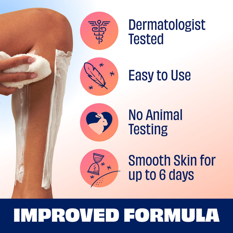 Nair Sensitive Shower Cream Hair Remover with Natural Coconut Oil and Vitamin E, Body Hair Removal Cream, 12 oz (Pack of 2) 12 Ounce (Pack of 2)