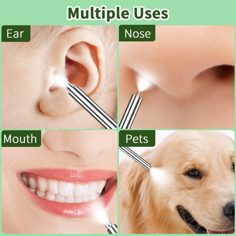 [Australia] - Earwax Remover Otoscope, VITCOCO 1920P Wifi Ear Cleaner, Ear Cleaner with Camera, Otoscope with 6 LEDs for iPhone, iPad and Android Smartphones, White 