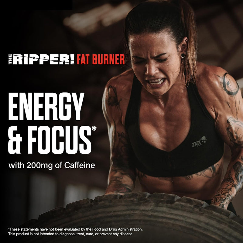 JNX The Ripper – 30 Servings | High-Performance Pre-Workout Powder with Metabolism Support & Energy Boost (150 g, Lime) 150 g