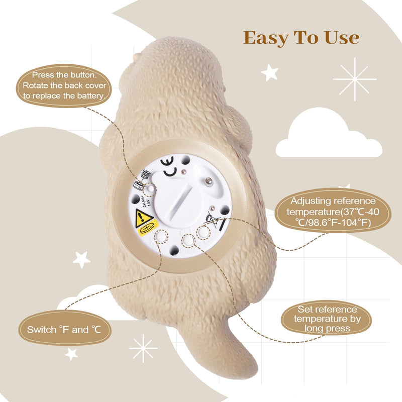 [Australia] - Baby Bath Thermometer for Infants Digtal Baby Water Thermometer for Bathtub Temperature Measure,Safty Kids Bath Floating Toy 