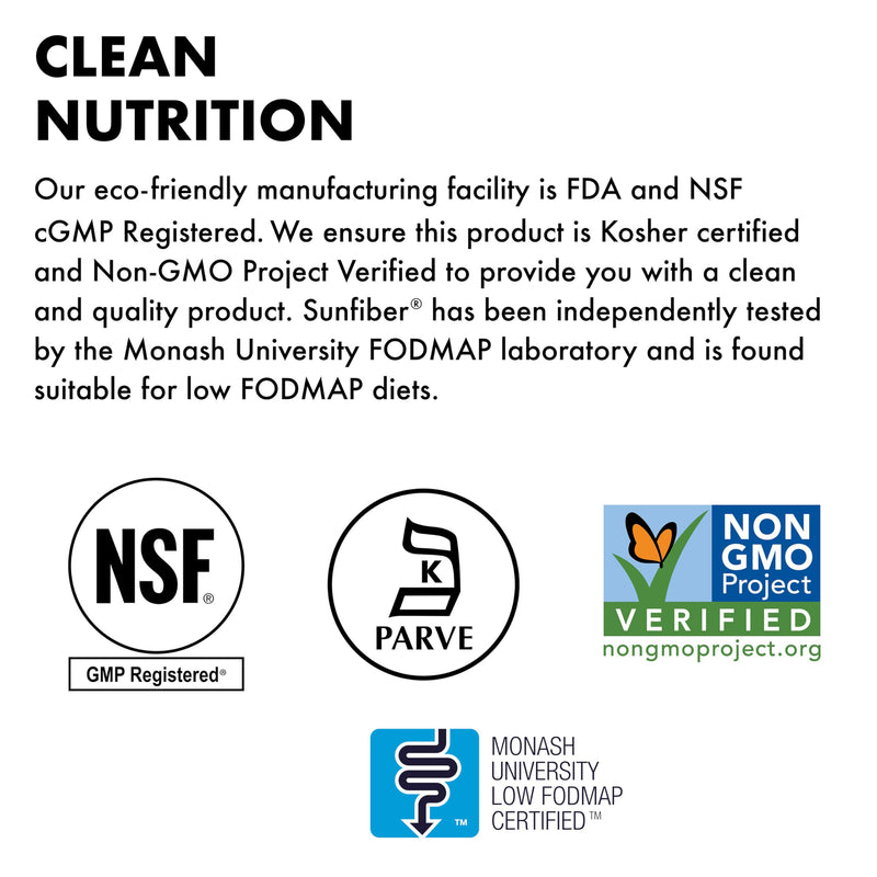 [Australia] - BlueBonnet Nutrition Sunfiber ‚Äì 6 g of Plant Based Prebiotic Soluble Fiber ‚Äì Supports Digestive Health* - Instant Dissolve ‚Äì Non-GMO, Vegan, Kosher, Low-FODMAP ‚Äì Unflavored, 7.4 OZ, 30 Servings 