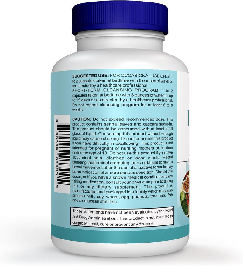 [Australia] - Mila Miamor 15 Day Cleanse - Gut and Colon Support - Advanced Gut Cleanse Detox for Women & Men with Senna, Cascara Sagrada & Psyllium Husk - Non-GMO - Made in USA - 30 Capsules 