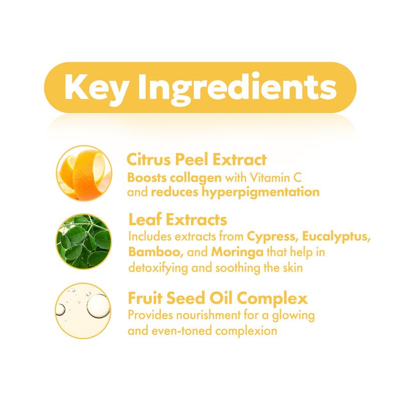 FRUDIA Citrus Brightening Micro Facial Cleanser (4.9 oz) – Vitamin C Korean Facial Cleanser w/Tangerine Extract & Mela-Zero | Brightening Korean Face Wash for Radiant Skin