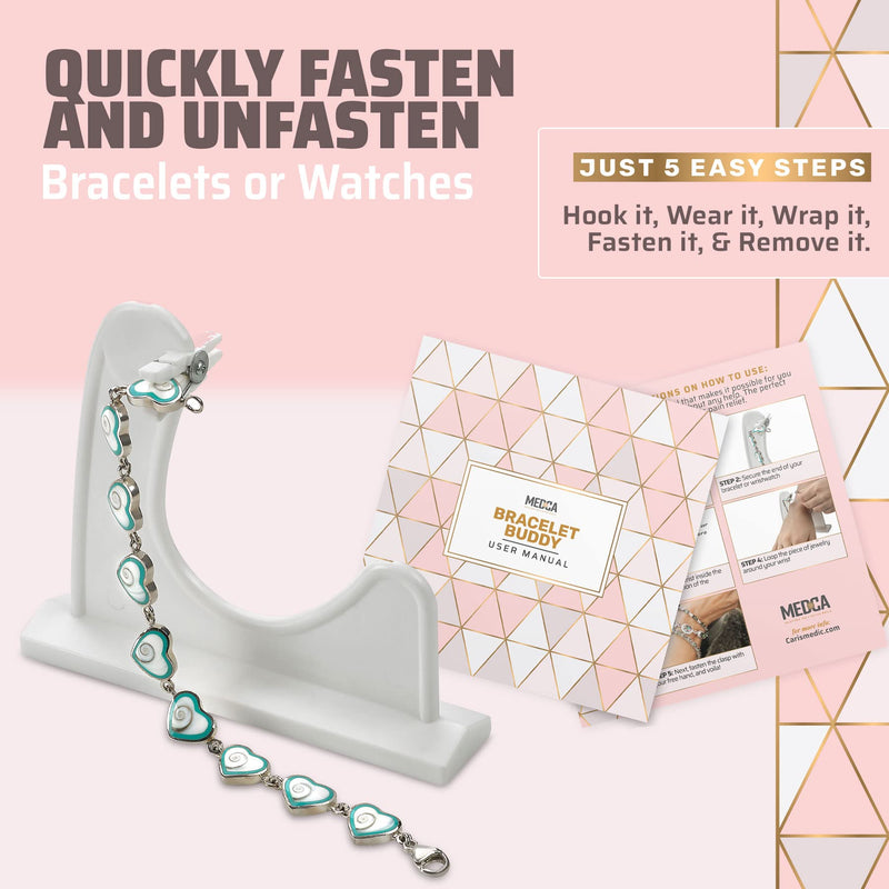 [Australia] - Medca- Jewelry Helper Fastening Aid to Quickly Fasten and Unfasten Bracelets or Watches - 2 Pack 2 Count (Pack of 1) 